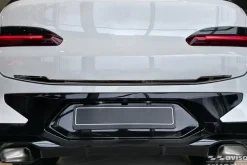 Dekorlist baklucka BMW X4 G02 LCI 2021– Blank Svart