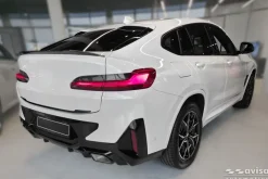 Dekorlist baklucka BMW X4 G02 LCI 2021– Blank Svart