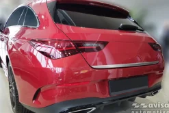 Dekorlist baklucka Mercedes CLA X118 Shooting Brake 2019–2025 Matt Silver