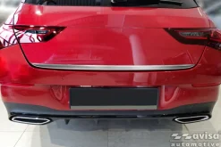 Dekorlist baklucka Mercedes CLA X118 Shooting Brake 2019–2025 Matt Silver