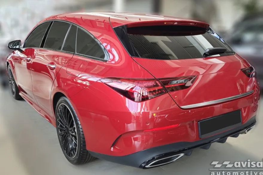 Dekorlist baklucka Mercedes CLA X118 Shooting Brake 2019–2025 Matt Silver