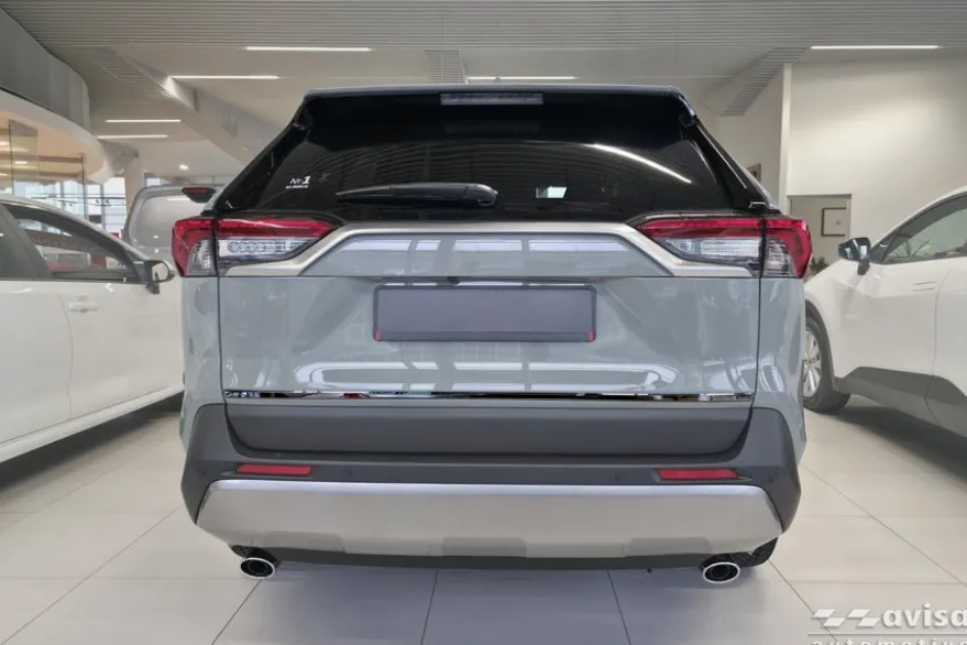 Dekorlist baklucka Toyota RAV4 V XA50 / Hybrid PHEV GR 2018– Blank Svart