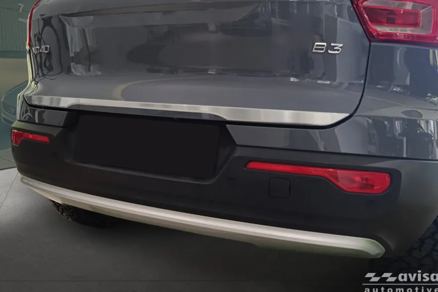 Dekorlist baklucka Volvo XC40 2017– Matt Silver