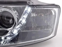 Devil Eyes Strålkastare Krom Audi A4 (B6/8E) 2001-2004