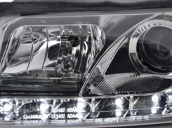 Devil Eyes Strålkastare Krom Audi A4 (B6/8E) 2001-2004