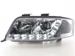 Devil Eyes Strålkastare Krom Audi A6 (C5/4B) 2001-2003