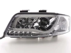 Devil Eyes Strålkastare Krom Audi A6 (C5/4B) 2001-2004