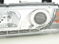 Devil Eyes Strålkastare Krom BMW 3-Serien E36 Sedan/Touring 1991-1998