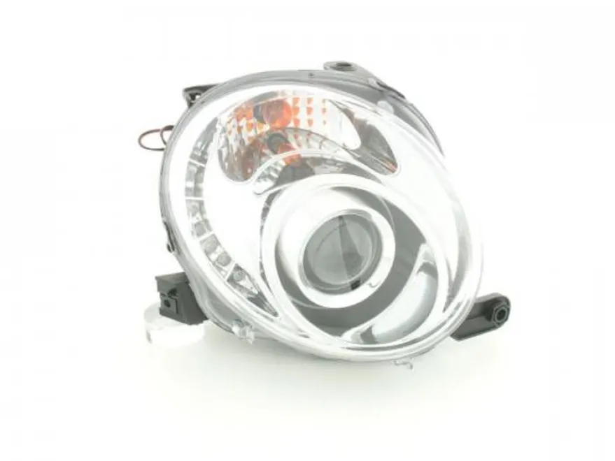 Devil Eyes Strålkastare Krom Fiat 500 (150) 2007-2015