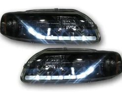 Devil Eyes Strålkastare Krom Volvo S60, V70N, XC70