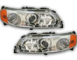 Devil Eyes Strålkastare Krom Volvo S60, V70N, XC70