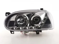 Devil Eyes Strålkastare Krom VW Golf MK3 1991-1997