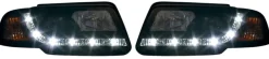 Devil Eyes Strålkastare Svart Audi A4 (B5/8D) 1994-1999
