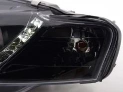 Devil Eyes Strålkastare Svart Audi A4 (B7/8E) 2005-2007