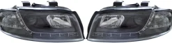 Devil Eyes Strålkastare Svart Audi A4 (B6/8E) 2001-2004