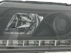 Devil Eyes Strålkastare Svart Audi A6 (C6/4F) 2004-2008