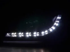 Devil Eyes Strålkastare Svart Audi A3 (8P) 2003-2007
