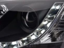Devil Eyes Strålkastare Svart Audi A3 (8P) 2003-2007