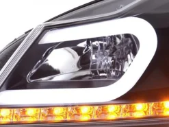 Devil Eyes Strålkastare Svart Mercedes-Benz C-Klass W204 2011-2014