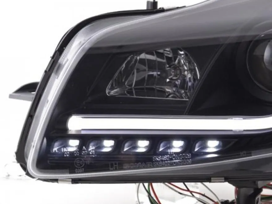 Devil Eyes Strålkastare Svart Opel Insignia 2008-2013