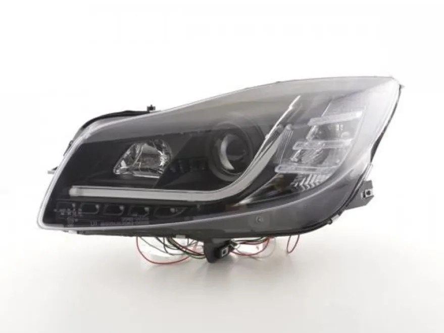 Devil Eyes Strålkastare Svart Opel Insignia 2008-2013