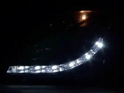 Devil Eyes Strålkastare Svart Opel Vectra (C) 2002-2005