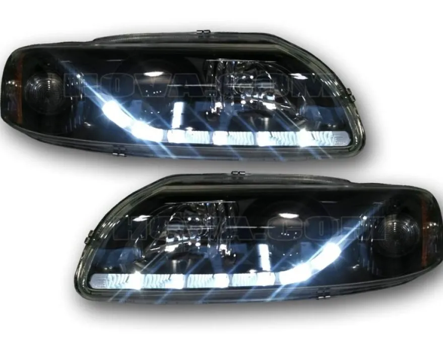 Devil Eyes Strålkastare Svart Volvo S60, V70N, XC70