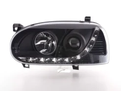Devil Eyes Strålkastare Svart VW Golf MK3 1991-1997