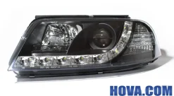 Devil Eyes Strålkastare Svart VW Passat (B5/3BG) 2000-2005