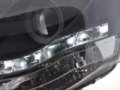 Devil Eyes Strålkastare Svart VW Polo (9N3) 2005-2009