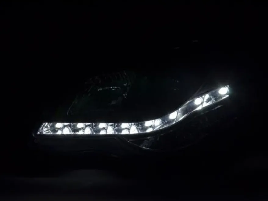 Devil Eyes Strålkastare Svart VW Polo (9N3) 2005-2009