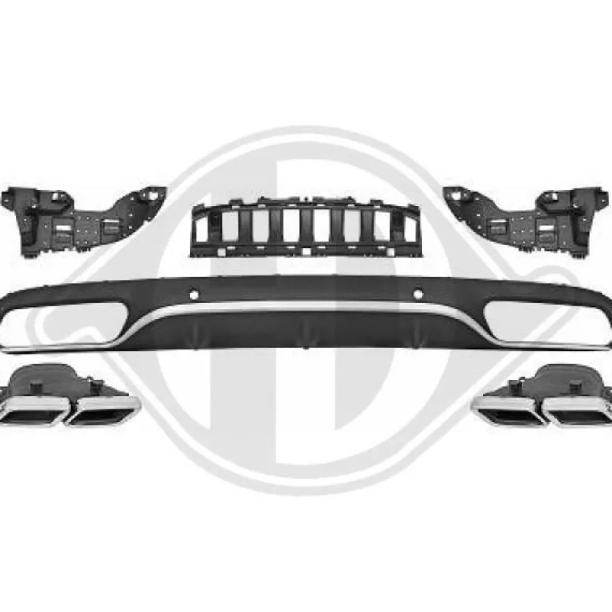 Diffuser Mercedes C-Klass W205 2015-2018
