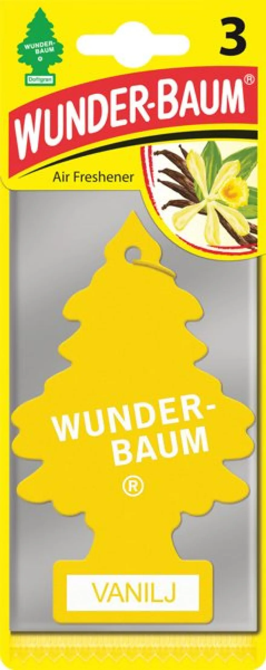 Doftgran Wunderbaum Vanilj 3Pack