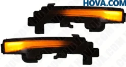 Dynamic LED Spegelblinkers Volvo V70 III, V60, S60, S80, V40
