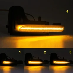 Dynamic LED Spegelblinkers Volvo XC60 II , V90CC, XC90 II