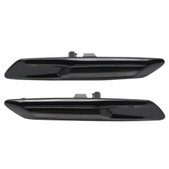 Dynamisk Led Blanksvarta Skärmblinkers BMW F10 Sedan / F11 Touring