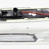 Dynamisk Led Skärmblinkers F10-Look Vit/Krom BMW 1, 3, 5-Serie