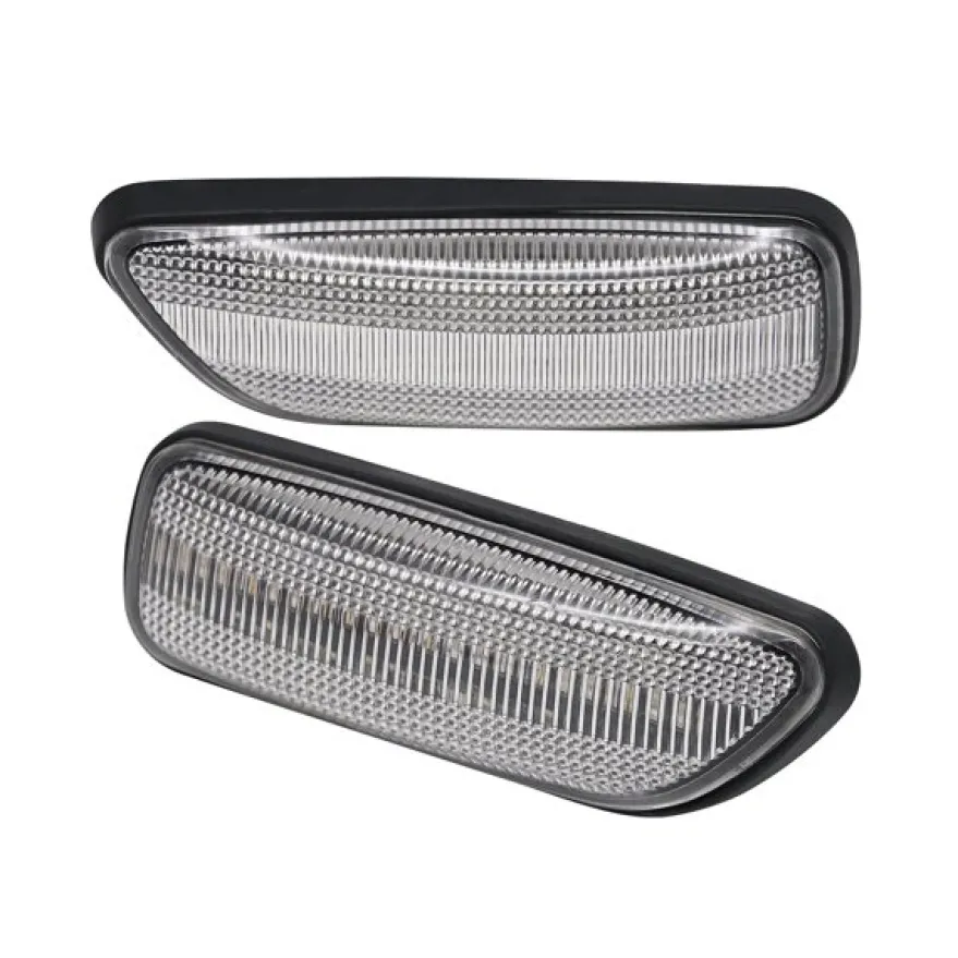 Dynamisk Led Vit Skärmblinkers Volvo V70, V70XC, S60, S80, XC90