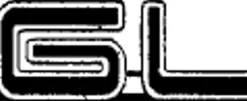Emblem ''GL'' Volvo 850, 855, 940, 945