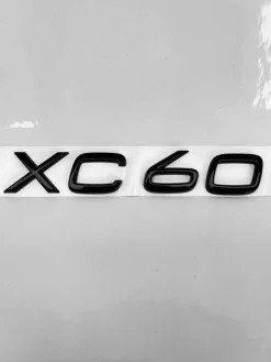 Emblem Svart "XC60" Volvo XC60 Black Edition 2017->