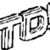 Emblem ''TDI'' Volvo 850, 855