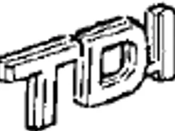 Emblem ''TDI'' Volvo 850, 855