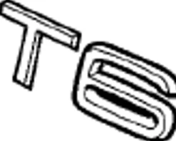 Emblem ''T6'' Volvo V70N, XC70, XC60, S60/V60, S80 2010-
