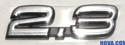 Emblem ''2.3'' Volvo 940, 945, 960, 965