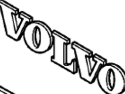 Emblem ''VOLVO'' Volvo S60 -2006