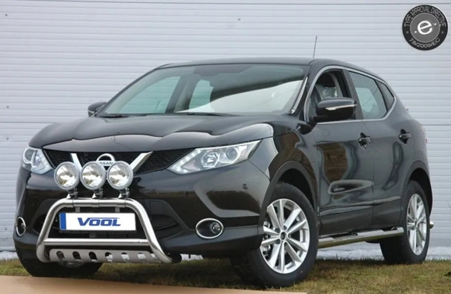 EU Frontbåge med hasplåt - Nissan Qashqai 2014-