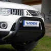 EU Frontbåge Svart - Mitsubishi L200 2010-2015