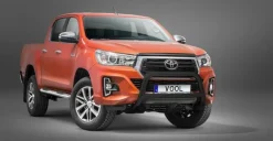 EU Frontbåge Svart - Toyota Hilux AN120 / AN130 2020->