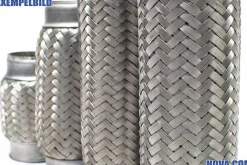 Flexrör Rostfritt Innerdiameter 57mm (2 1/4 tum) 100mm