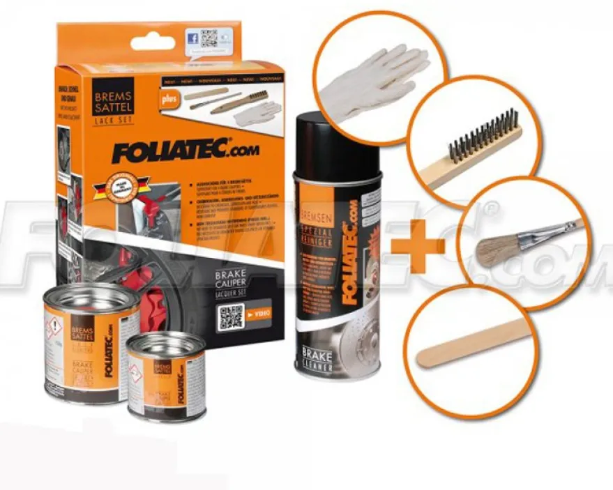 FoliaTec Bromsoksfärg Gul FT2161 2-Komponents